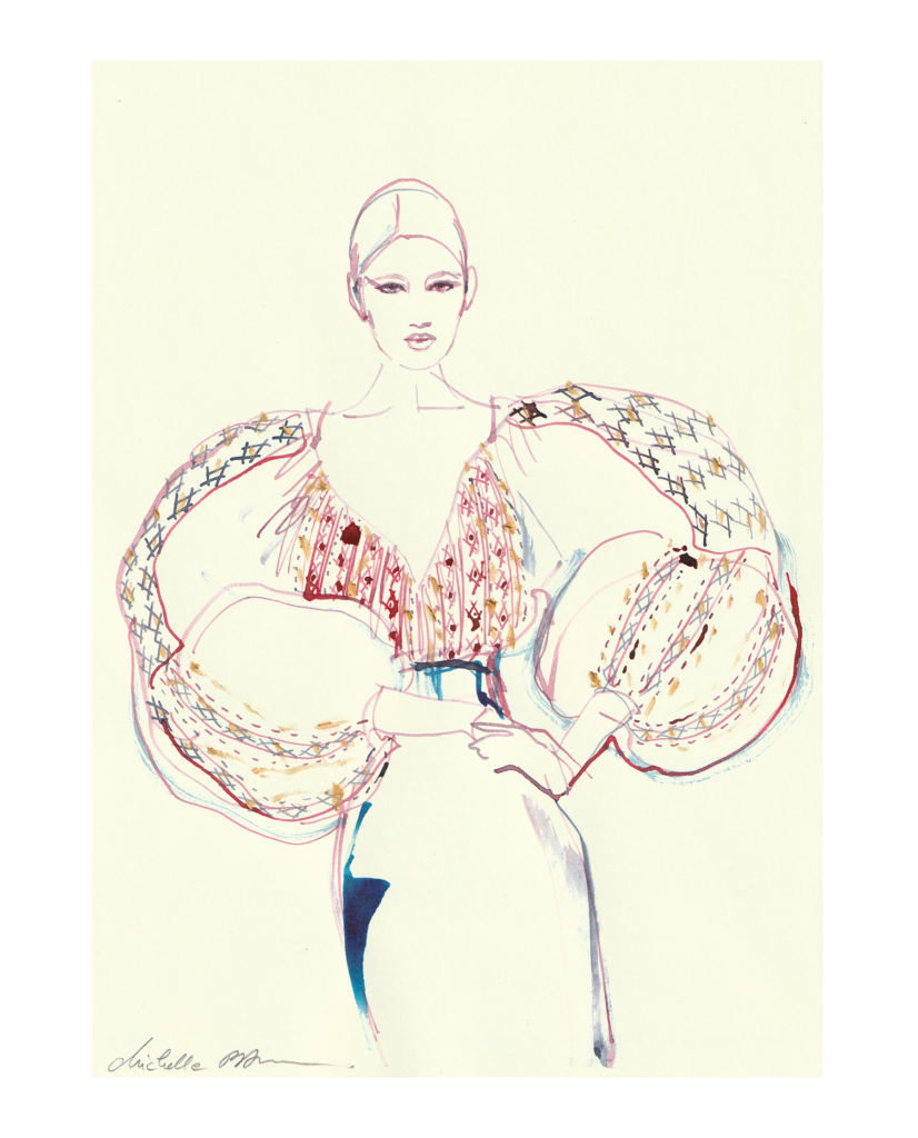 Ia Urbana fashion illustration