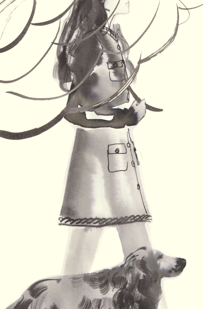 chanel watch illustration